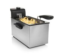 Friteuse Tristar FR-6946 - Zone froide - Thermostat réglable - 2000 W - Acier inoxydable - Inox/Noir - 3 L