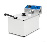Friteuse - VERTES - Acier Inoxydable - capacité 8 L - 50-200 °C - 2800 W - 230 V - friteuse professionnelle