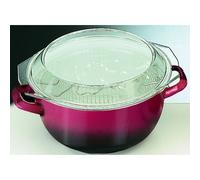 Friteuse Volcan Panier Et Couv. Verre 24 Cm