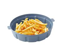 Friteuses à air en silicone pour tapis de cuisson - Choix respectueux de l'environnement, plateau rond réutilisable et antiadhésif | de cuisson pour four à micro-ondes, gâteaux, biscuits, pâtis