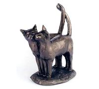 Frith Sculptures Sculpture de Chat en Bronze par Paul Jenkins