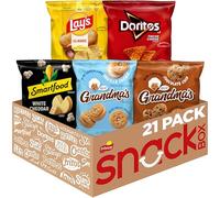 Frito-Lay Chips & Cookies, Smartfood et Grandma's Variety Pack (lot de 21)