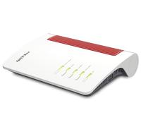 FRITZ!Box 4690 Routeur Wi-Fi 7 Mesh pour connexion câble, DSL ou fibre optique, jusqu'à 6 960 Mbit/s, 1 x WAN et LAN 1 x 10 Gigabit WAN et LAN, 3 x 2,5 Gigabit LAN, base DECT, maille Wi-Fi, version