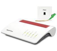 FRITZ!Box FRITZBox 5590 Fiber XGS-PON routeur sans fil Gigabit Ethernet Bi-bande (2,4 GHz / 5 GHz) Blanc