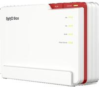 FRITZ!Box 5690 Pro Routeur Wifi 7 Gigabit Ethernet tri-bande (2,4 GHz / 5 GHz / 6 GHz) pour connexions fibre optique & DSL, WLAN Mesh, base DECT