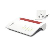 Fritz!Box 6670 Cable | Routeur Wi-FI 7 avec Modem câble, Zigbee & DECT ULE, LAN 2,5 Gigabit, Mesh Wi-FI, USB, TV Streaming | Compatible avec Ziggo, Delta et Plus | Mises à Jour gratuites incluses