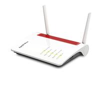 FRITZ!Box 6850 LTE | Routeur mobile | Avec LTE jusqu'à 150 Mbit/s | Wi-Fi 5+4 jusqu'à 866 Mbit/s (5 GHz) et 400 Mbit/s (2,4 GHz) |Mesh Wi-Fi | 4 LAN Gigabit| 1 USB 3.0 | Version internationale