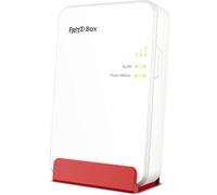 Fritz!Box 6860 5G International - Routeur mobile 5G/LTE avec jusqu'à 1 300 Mbps, Wi-Fi 6 jusqu'à 3 000 Mbps, PoE+, boîtier résistant à la poussière et aux éclaboussures, base DECT, interface en