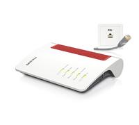 Routeur sans fil AVM FRITZ!Box 7690 - 2.5 Gigabit Ethernet - Dual-band (2.4 GHz/5 GHz) - Blanc