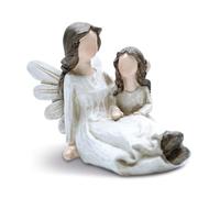 Fritz Cox Ange avec enfant - De la série My.Angel.Art - Ange gardien avec enfant - Cadeau de naissance, cadeau d'anniversaire, fête des mères (ange avec fille)