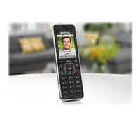 FRITZ!Fon C6 Téléphone DECT Identification de l'appelant Noir