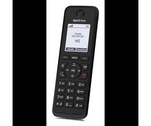 FRITZ!Fon M3 Téléphone DECT Noir, Combiné sans fil, Répertoire 300 entrées, Écran 1.8", Haut-parleur, ECO Mode, GAP, Répondeur intégré, Autonomie 16h