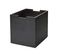 Fritz Hansen Boîte de rangement Cutter grande chêne laqué noir