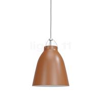 Fritz Hansen Caravaggio Suspension rouge/câble gris - ø25,8 cm