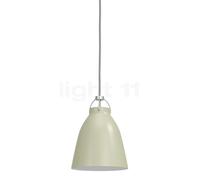 Fritz Hansen Caravaggio Suspension vert clair/câble gris - ø16,5 cm