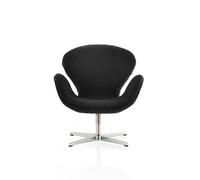 Fritz Hansen Fauteuil Cygne Miniature Noir