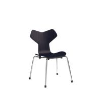 Fritz Hansen Grand Prix Chaise Enfant Chrome/890 Bleu Nuit