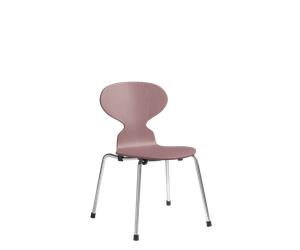 Fritz Hansen Myren Chaise Enfant Chrome/Wild Rose 630