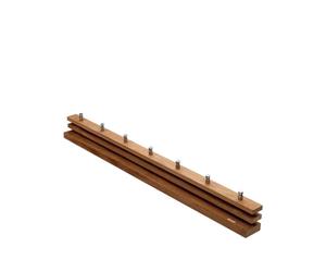 Fritz Hansen Porte-manteau Cutter Teck. 7 pcs boutons