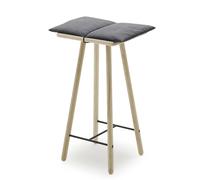 Fritz Hansen Skagerak Collection Georg Tabouret de Bar Bas Chêne/Gris Foncé