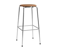 Fritz Hansen Tabouret de bar High Dot Essential walnut-chrome