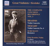 Fritz Kreisler – The Complete Concerto Recordings Vol. 2 – NAXOS – 1924–1927