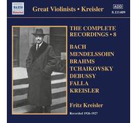 Fritz Kreisler: The Complete Recordings: Recorded 1926-1927 - Volume 8 [CD] NEUF