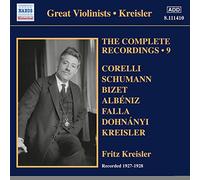 Fritz Kreisler the Complete Recordings Vol 9