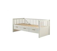 Fritz Lit Capitain Avec Tiroirs White