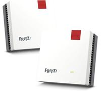 AVM FRITZ! Mesh Set 1700 Répéteur Wi‑Fi Lot de 2 – 3 600 Mbit/s – Couverture 3–5 pièces