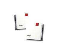 FRITZ Mesh Set 1700 Set of 2 Fast Wi-Fi 7 up to 3,600 Mbps WiFi Coverage fo