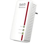 FRITZ!Powerline 1260E - Kit d'adaptation pour courant porteur 1GbE, HomePlug AV (HPAV) 2.0, IEEE 1901 - Wi-Fi 5 - Bi-bande - Branchement mural G