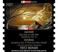 Fritz Reiner Dirige Mahler Et Dvorak : Symphonie No. 4, Das Lied Von Der Erde