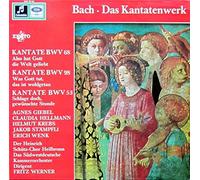 Fritz Werner und Das Südwestdeutsche Kammerorchester - Bach: Das Kantatenwerk (Kantate BWV 68 "Also hat Gott die Welt geliebt", BWV 98 "Was Gott tut, das ist wohlgetan" & BWV 53 "Schlage doch, gewünschte Stunde") [Vinyl LP] [Schallplatte]
