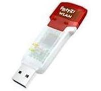 Fritz!Wlan Stick Ac 860(866 Mbps(5 Ghz),300 Mbps(Wlan N,2,4 Ghz),Wpa2) Version Internationale. 1200 Mbps Rouge,Blanc