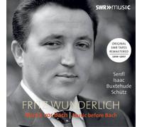 Fritz Wunderlich Fritz Wunderlich: Musik Vor Bach (CD) Album