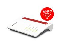 Routeur FRITZ!Box 4630 Wi-Fi 7 (802.11be) Bi-bande 3568 Mbit/s 2.5G Ethernet WPA3 Blanc
