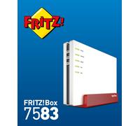 FritzBox 7583 VDSL G. Fast Capable Avec Ont-Gerät Routeur sans Fil Wi-Fi 5
