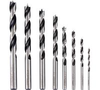 FRITZFURT 2801-3008 Jeu de forets pour le bois 8 pièces 3 mm, 4 mm, 5 mm, 6 mm, 7 mm, 8 mm, 9 mm, 10 mm Longueur totale 175 mm
