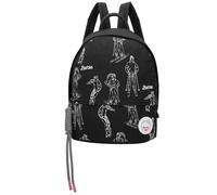 Fritzi Apres Ski Limited Barbie Backpack Sac à Dos Femme Nylon Loisirs Voyage Ville Fermeture Éclair Poche Intérieure Bretelles Réglables 31 x 29 x 14 cm, Noir