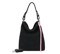 Fritzi aus Preußen sac à épaule bandoulière Bitzi01 Suede Jacky Hobo Bag Black noir