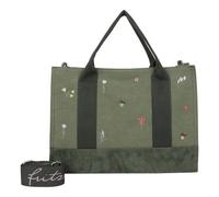 Fritzi aus Preußen Canvas Sac à main 40 cm vert