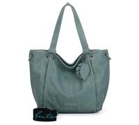 Fritzi aus Preußen Eco Fritzi02 Sac de shopper 50 cm bleu pétrole