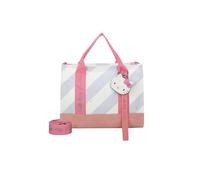 Fritzi aus Preussen Hello Kitty Fritzi Sac fourre-Tout en Toile à Rayures Bleu glacé, Courses Femmes, Ice Rose, Einheitsgröße