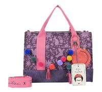 Fritzi aus Preußen Sac de shopper Fritzi x Frida Kahlo 40 cm violet