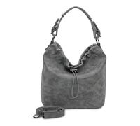 Fritzi aus Preußen Sac à épaule gris foncé pour femme - Poppi04 Vintage Hobo Bag Anthra 213711