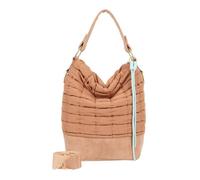 Fritzi aus Preußen Sac à épaule marron pour femme - Brigitte X Fritzi Olga Limited Bubble Hobo Bag Mocca 326477