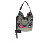 Fritzi aus Preußen Sac bandoulière 'Izzy07' gris / rose / noir, Taille One Size