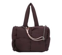 Fritzi aus Preußen sac shopper sac à épaule Brigitte X Fritzi Weave Limited Puffed Sky Shopper Espresso violet foncé