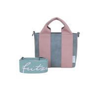 Fritzi Bini Jive Blue Rosini Sac bandoulière en similicuir Femme Sac à bandoulière Festival Ville vegan sangle webbing réglable 15,5 x 20 x 7 cm, Bleu Rose